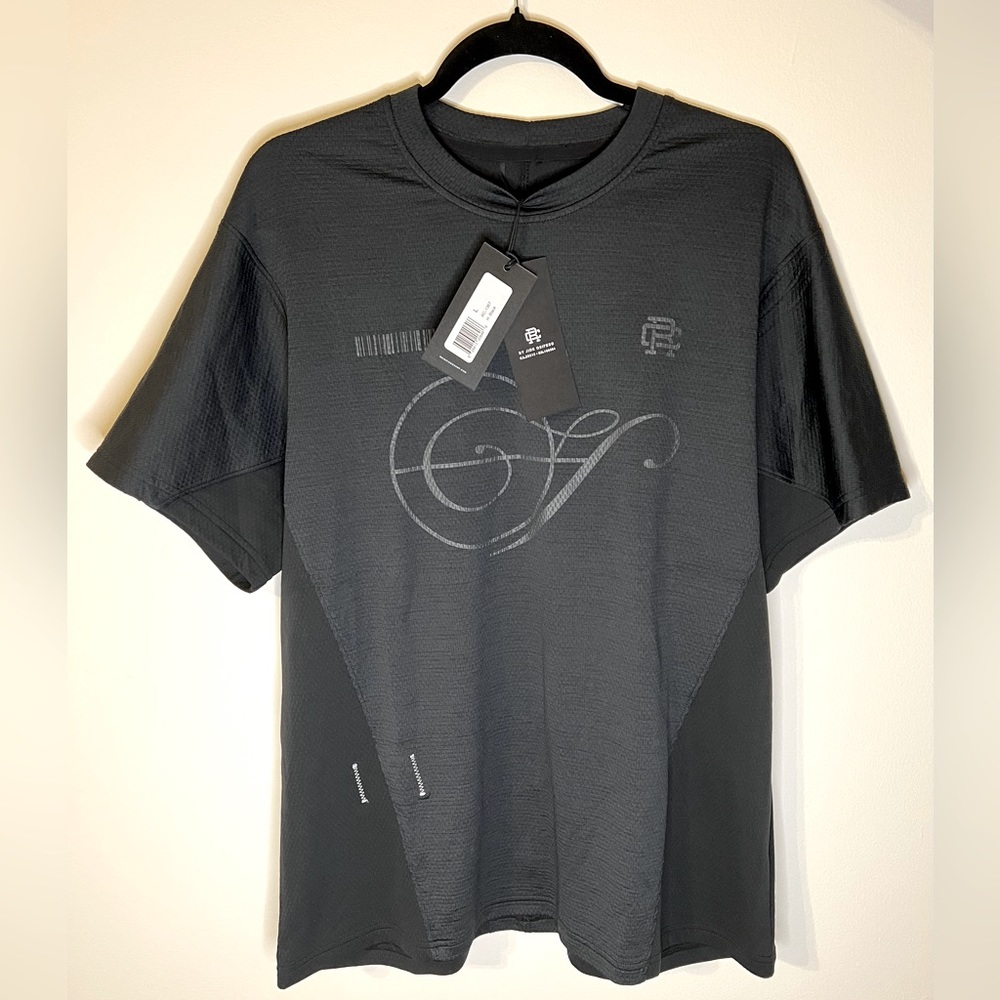 CLASSIC FIT
JIDE S05 PANEL T-SHIRT (HEATHER BLACK)